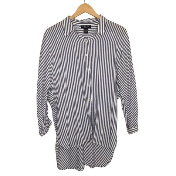 Grace striped blouse size L - Picture 1 of 4